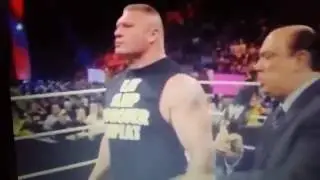 Wwe Raw 29/08/2016  wow Goldberg return 2016 only for attack brock lesnar Real Match   YouTube