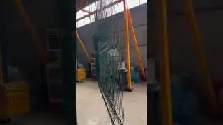 3D curved wire mesh fence