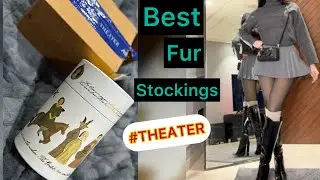 Theater Fur Stockings || Best Fleece Legging || Winter Fur Impeccable Quality #theatre