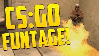CS GO FUNTAGE! - Silvers, Ninja Defusing, Ghosting, Epic Clutches! (CS:GO Funny Moments)
