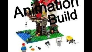 Lego Creator Treehouse Set # 31010  Animation Build