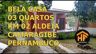 Bela de 3 quartos KM 02 em Aldeia, Camaragibe, Pernambuco