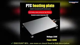 ✔️400W Professional PTC Heating Plate Chip BGA Soldering Ball Split Alum