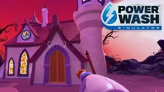 Cleaning the Haunted Mansion | Powerwash Simulator - Halloween DLC (Twitch VOD)