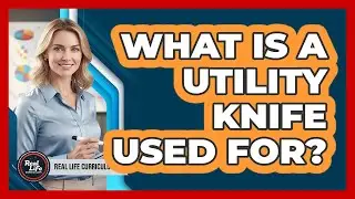 What Is a Utility Knife Used For?