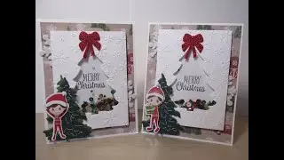 Christmas Shaker Greeting Card #27 Jingle Jangle Christmas Series [2021]