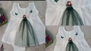 14 August Dress Design 2025 For Girl | Green&white Dress design | Independence Day Dress Design