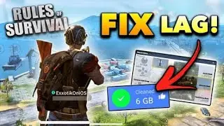 Rules of survival lag and crash fix ( need root )