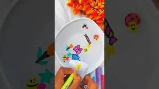 Magical Floating Pen Ideas 😍 #youtubeshorts #shorts #floating #drawing #shortsvideo #colors