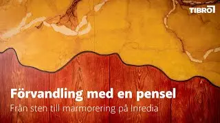 F&ouml;rvandling med en pensel - fr&aring;n sten till marmorering p&aring; Inredia