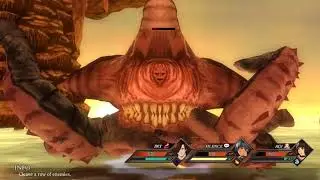 HUGE OCTOPUS IN LEGRAND LEGACY Gameplay walkthrough part 11 - Tough boss - No commentary