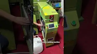 Operation of Laser Welding Machine For Chain Making Machine