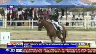 Atlet Berkuda Indonesia Raih Emas di SEA Games