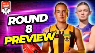 Round 8 Preview | AFLW Fantasy 2025