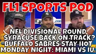 NFL Divisional Round, CFP Title Game & Syracuse back in the ACC hunt .::. FL1 Sports Podcast 1/15/26