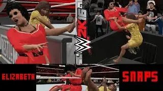 Miss Elizabeth SNAPS and attacks Sherri | WWE2K16 PC Mods | WWE2k16 PC Gameplay