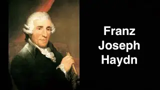 Franz Joseph Haydn. Austrian composer | English