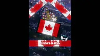 South Korea vs Canada #shorts #vs #world #southkorea #canada #asia #america #countryballs #foryou