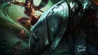 Nidalee tickles Pantheon
