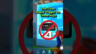You Shouldn&rsquo;t Use Rapid Trigger On These Keys #rapidtrigger #keyboard #wooting #valorant #halleffect