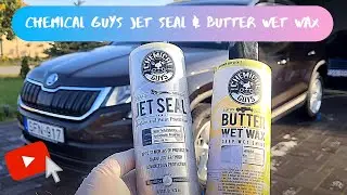 Защита лакокрасочного покрытия с помощью Chemical Guys Jet Seal и Butter Wet Wax