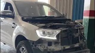 Ford endeavour accident reading