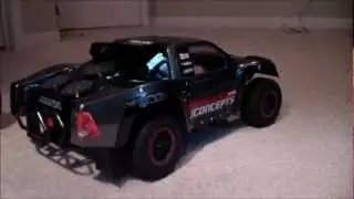 Slash 4x4 Slow-mo Shock Testing 80wt