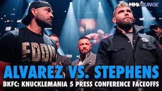 BKFC: KnuckleMania 5 Faceoffs: Conor McGregor Oversees Eddie Alvarez vs. Jeremy Stephens