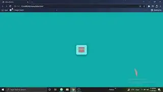 How To Make Animated Menu Button In Html And CSS  | CSS |HTML |JavaScript