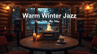 Warm Jazz Instrumental Live &ndash; Cozy Winter Coffee Shop Ambience for Focus & Relaxation