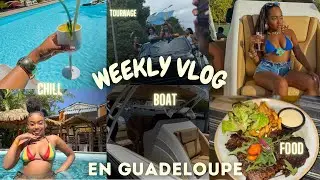 Je n’ai jamais autant profité… BOAT, BOUFFE, BIKINI en Guadeloupe (weekly vlog)