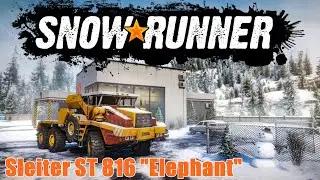 SnowRunner - Sleiter ST 816 
