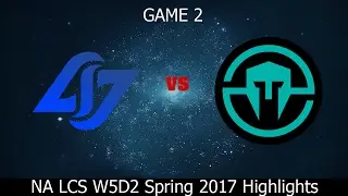 [Game Highlights] CLG vs Immortals Game 2  NA LCS  Spring 2017 Week 5 Day 2  CLG vs IMT G2