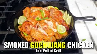 Slow Smoked Gochujang Chicken | Juicy, Sticky, & Packed With Flavor!