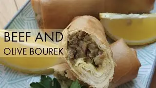 EASY RAMADAN RECIPE - Beef and Olive Bourek