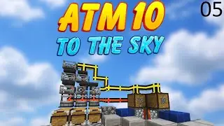 Удивительное и лёгкое создание ресурсов | ATM 10 TTS, эпизод 5
