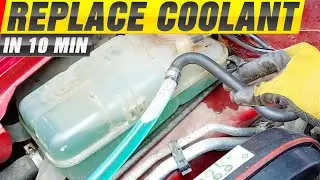 REPLACE COOLANT THROUGH EXPANSION TANK RETURN HOSE, PROS & CONS