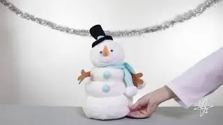 Snowman Singing Dancing Animated Plush &ndash; Color Changing Lights