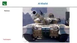 Al-Khalid & Main Battle Tank 3000, Tank specifications