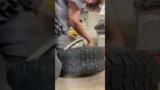 8 inch lawnmower tire mount
