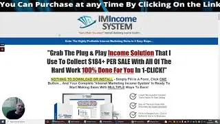 IM Income System 1 Click system