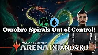 Ourobro Spirals Out of Control! | Simic Midrange | Standard Bo3 | Top 50 Mythic | MTG Arena