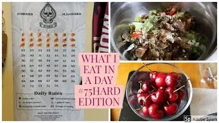 WHAT I EAT IN A DAY | HEALTHY BREAKFAST BURRITOS | 75 HARD MENTAL TOUGHNESS CHALLENGE EXPLAINED