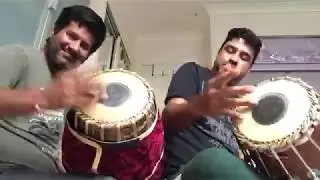 Two Mridangams