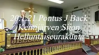 20.1 Kemijärven Siion Helluntaiseurakunta - Pontus J Back