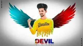 Dripping Devil Wing Concept | PicsArt Tutorial | Trending Wing's Effect Photo Editing | RTWORLD