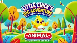 Little Chick's Big Adventure - Educational Song for Children | Cuteni Song For Kids - Animal #song