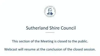 Sutherland Shire Council Meeting - Monday 18 September 2023
