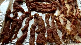 Sun Dried Meat Recipe | How to Store the Meat For 1 Year | ทำเนื้อแห้ง ทำง่ายๆ เก็บไว้หลายเดือน