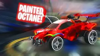 ROCKET LEAGUE ITEM SHOP - *PAINTED* Burnt Sienna Octane - 23.5.23